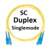 SC duplex singlemode patch cord