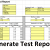 Fibre Optic test report Spreadsheet