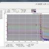 Networks software OTDR trace analysis on a PC