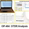 OTDR PC Analysis training course OP-464 allows you to generate OTDR reports quickly
